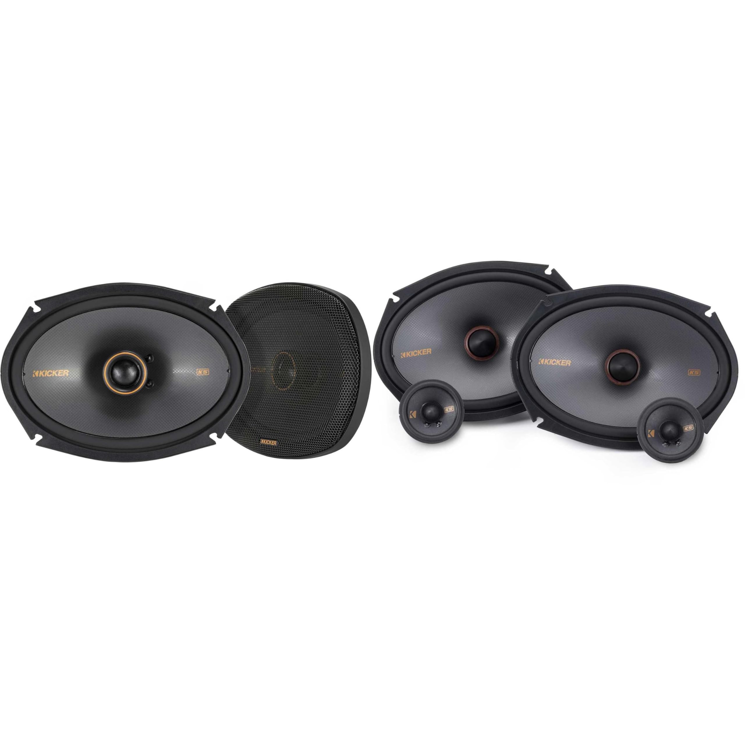 Amazon.com: Kicker 51KSS269 KS-Series 6x9 and 2.75